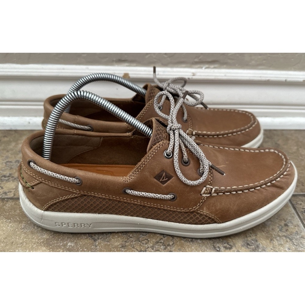 Sperry Top-Sider STS14239 Casual Shoes for Men Size 11 Brown Leather